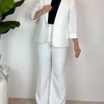 کت و شلوار کارتیه سفید